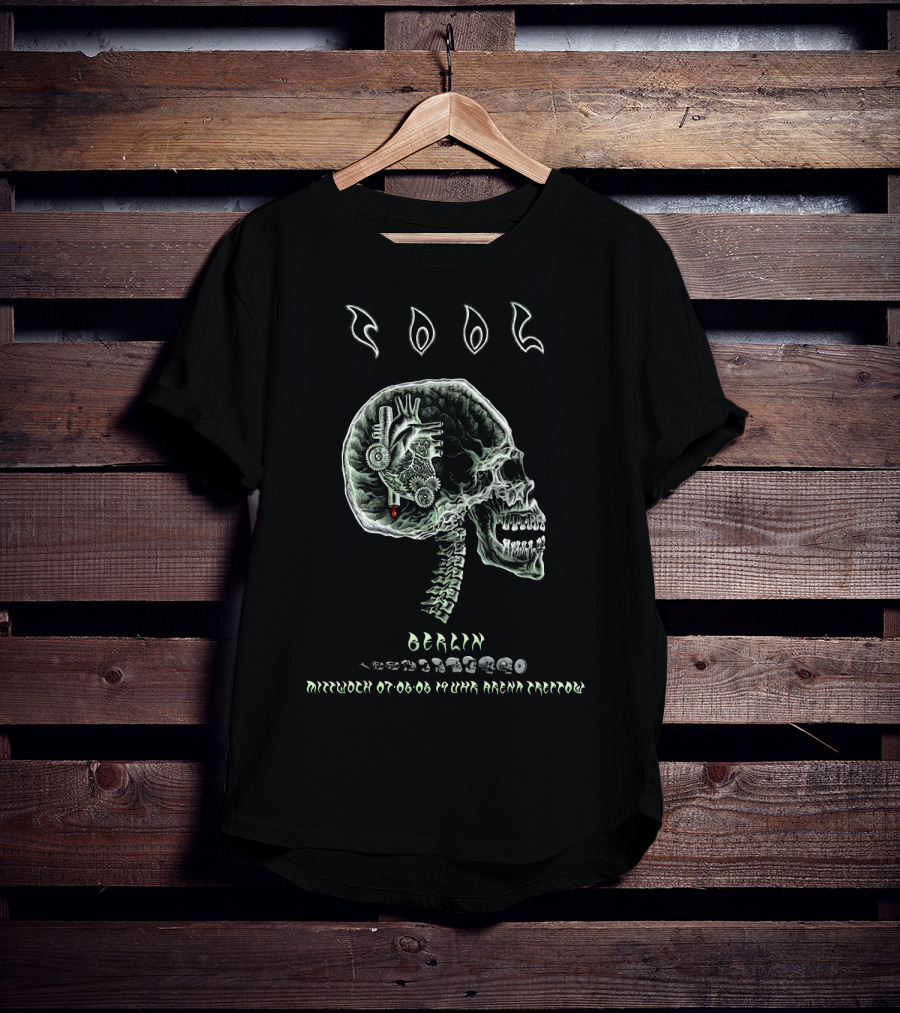 TOOL Berlin Konzert Mittwock 07 06 06 Wuhlheide Arena Treptow T-Shirt