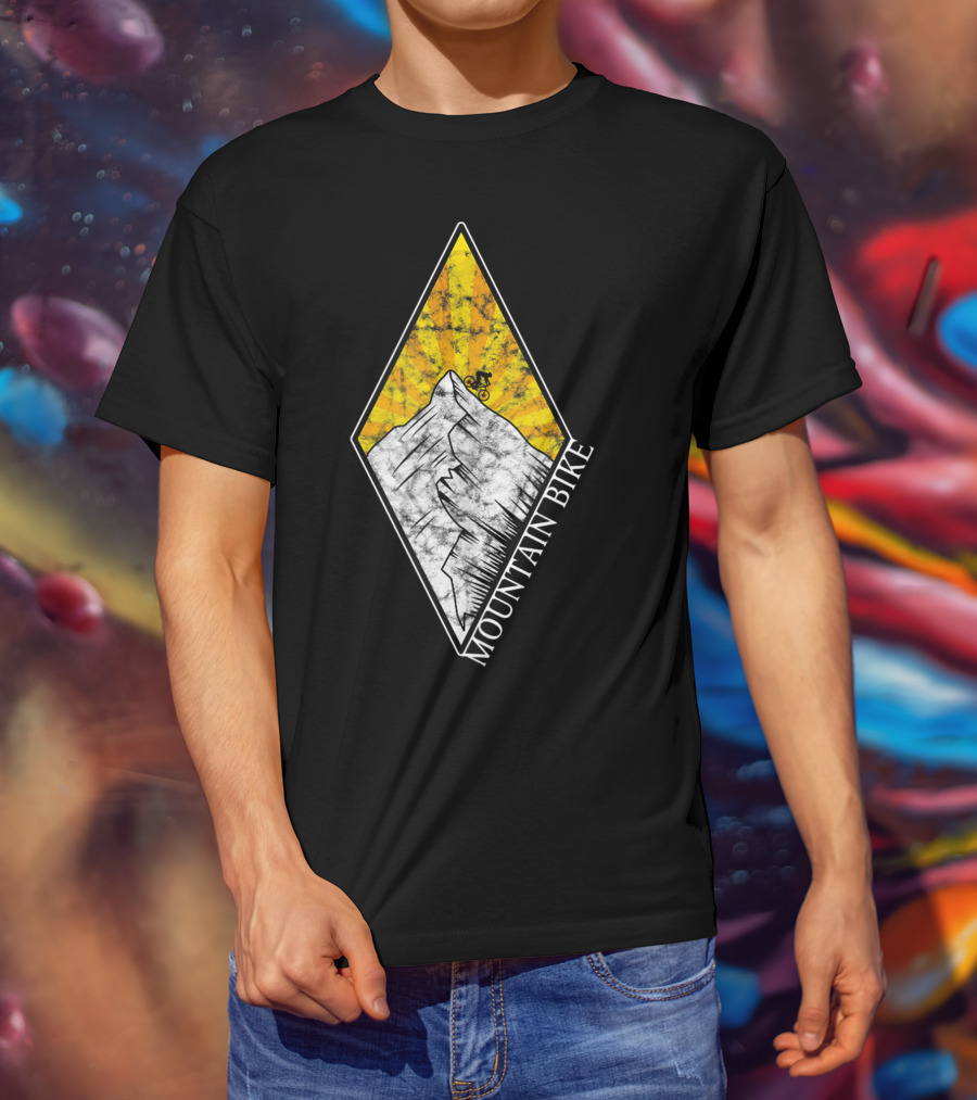 Mountain Bike MTB Fall Line Downhill Rider Adventure T-Shirt