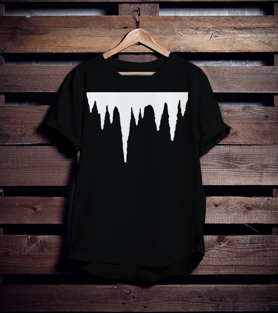 Stalactite Cave Exploration For Spelunkers And Cavers T-Shirt