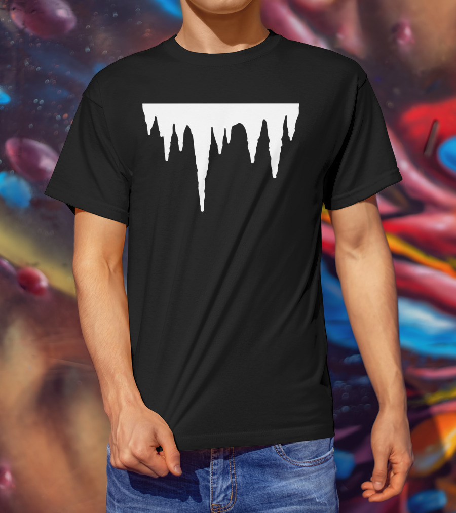 Stalactite Cave Exploration For Spelunkers And Cavers T-Shirt