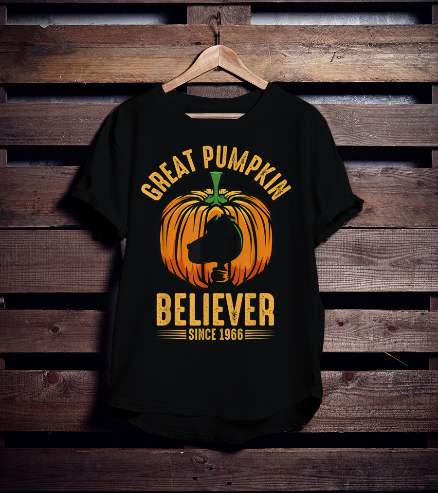 Great Pumpkin Believer Since 1966 Halloween Best T-Shirt
