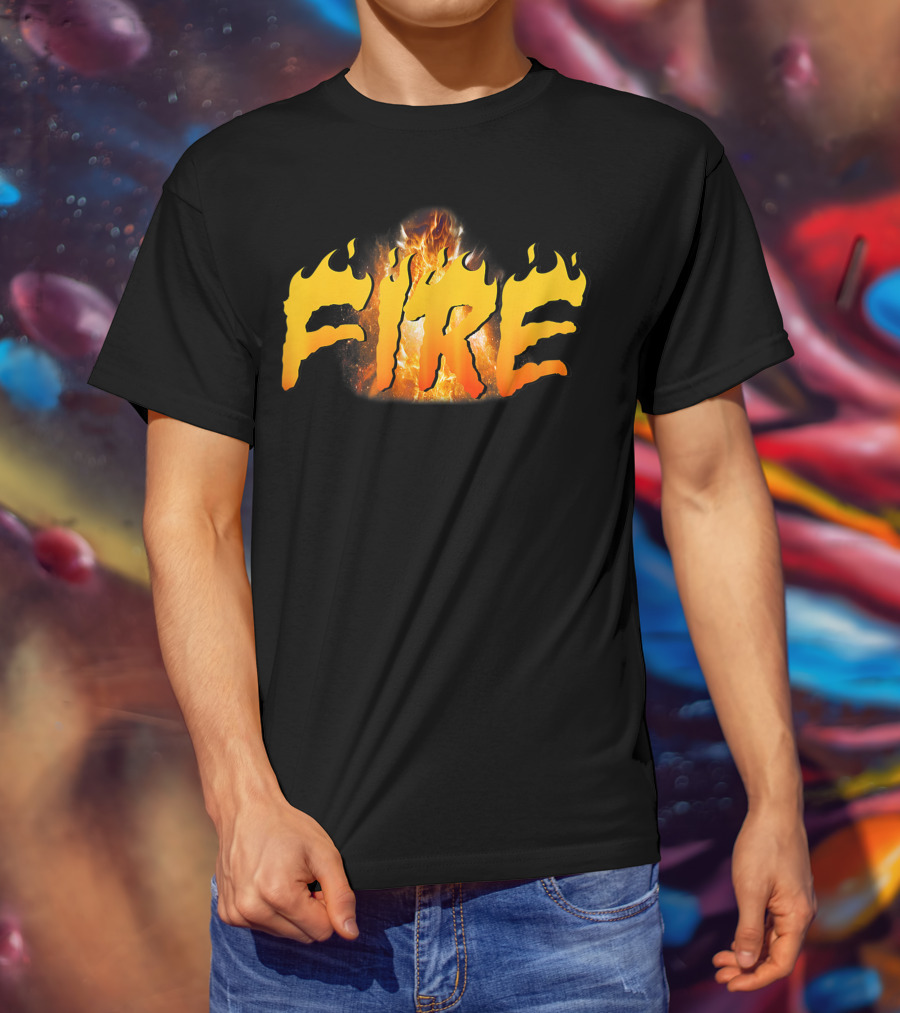 Fire Dynamic Duo Matching T-Shirt