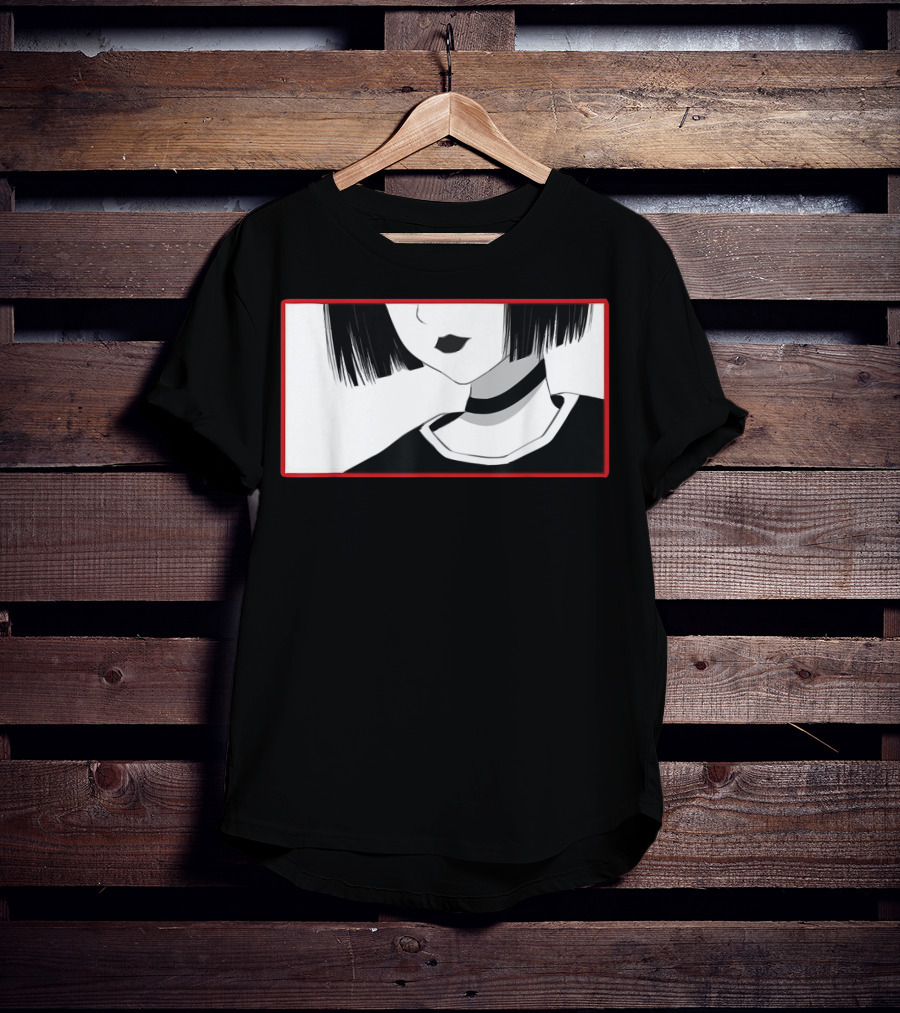 Aesthetic Soft Grunge Goth Anime Girl Gothic T-Shirt