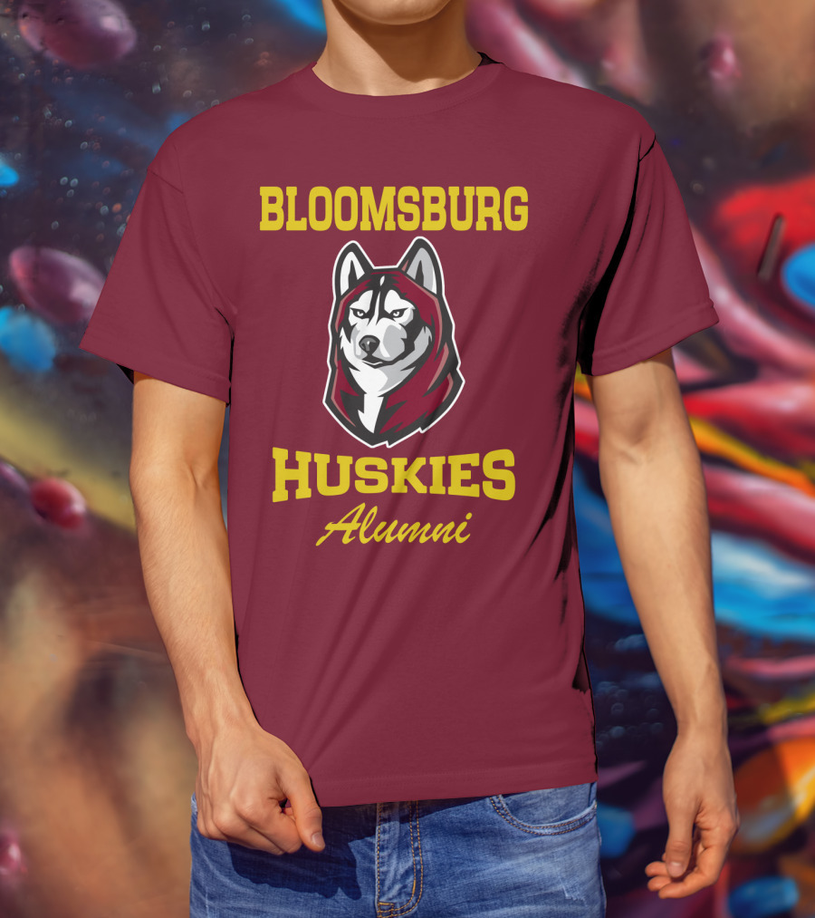 BLOOMSBURG HUSKIES ALUMNI T-Shirt