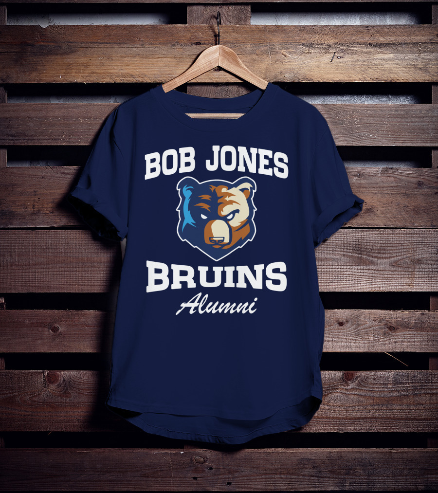 Bob Jones Bruins Alumni Bear Mascot T-Shirt