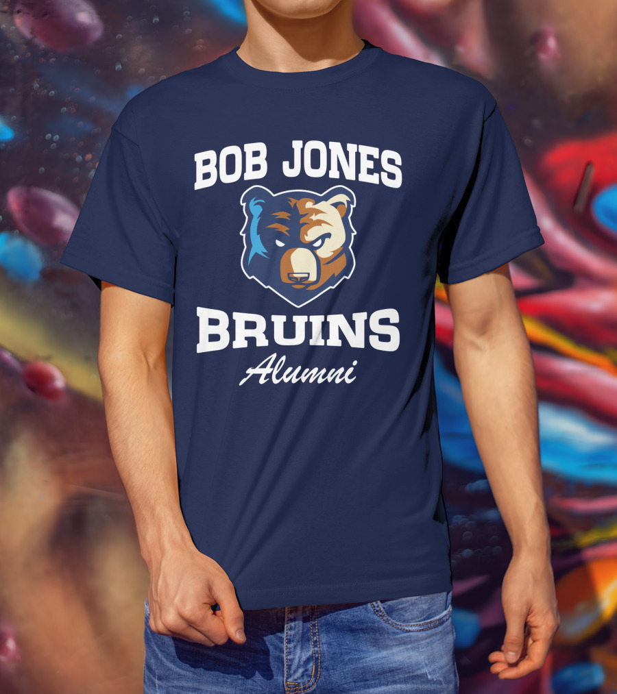 Bob Jones Bruins Alumni Bear Mascot T-Shirt