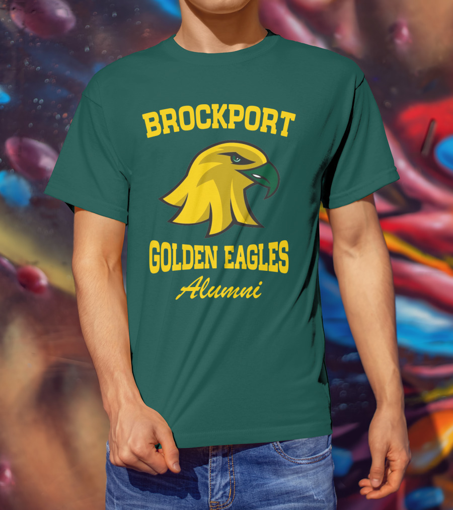 BROCKPORT GOLDEN EAGLES Alumni T-Shirt