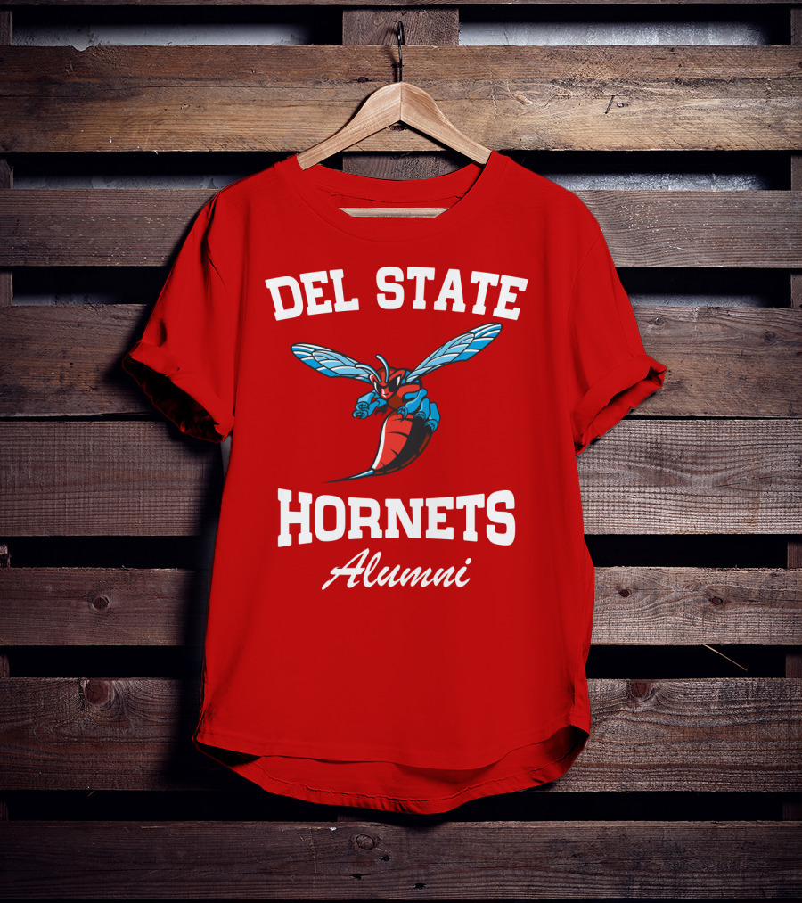 Del State Hornets Alumni T-Shirt