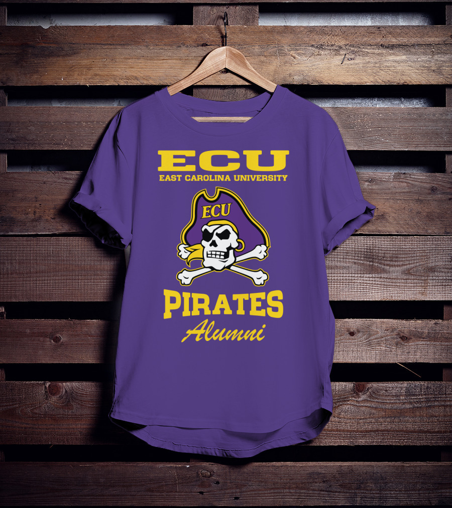 ECU East Carolina University Pirates Alumni T-Shirt