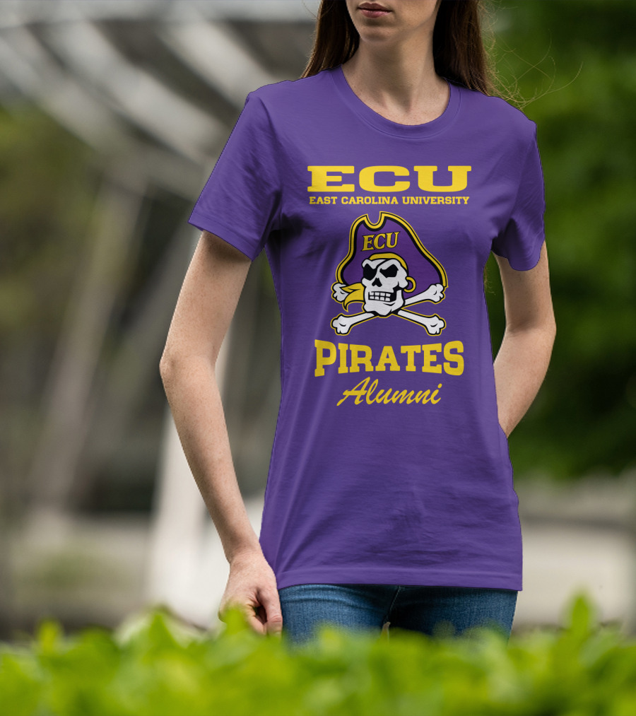 ECU East Carolina University Pirates Alumni T-Shirt