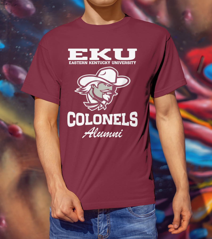 EKU Eastern Kentucky University Colonels Alumni T-Shirt