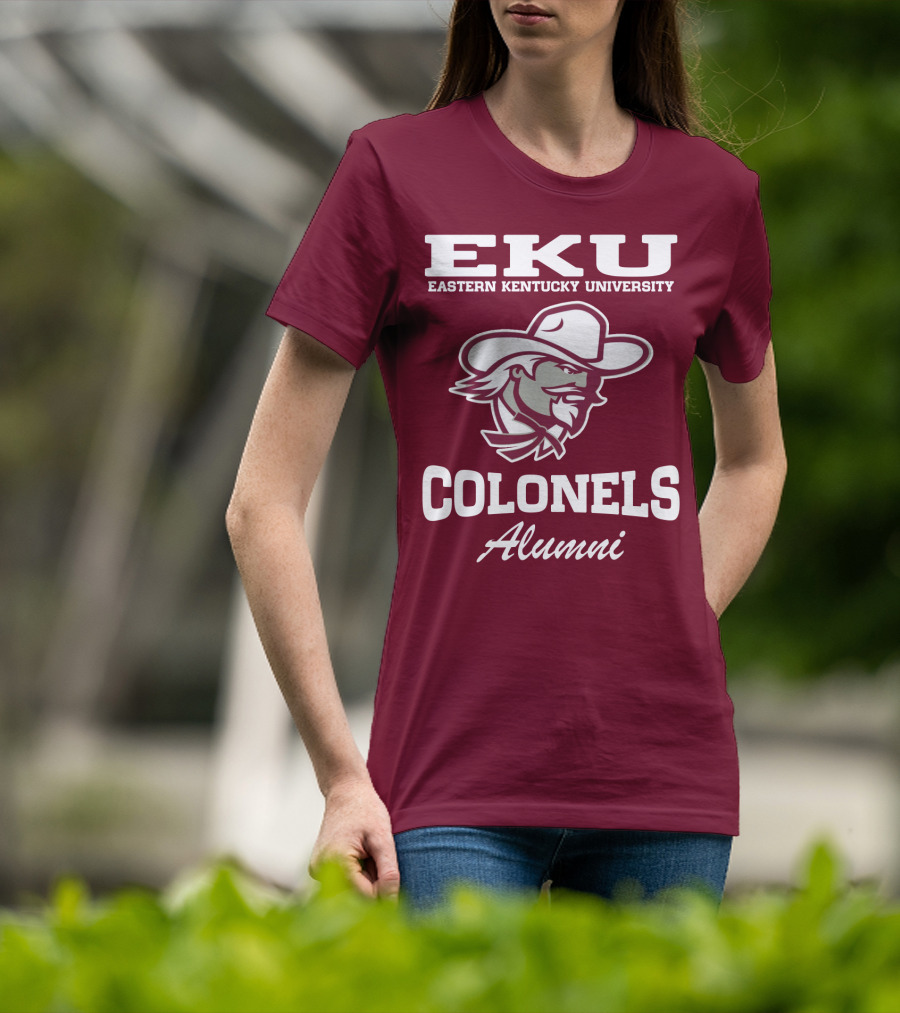 EKU Eastern Kentucky University Colonels Alumni T-Shirt