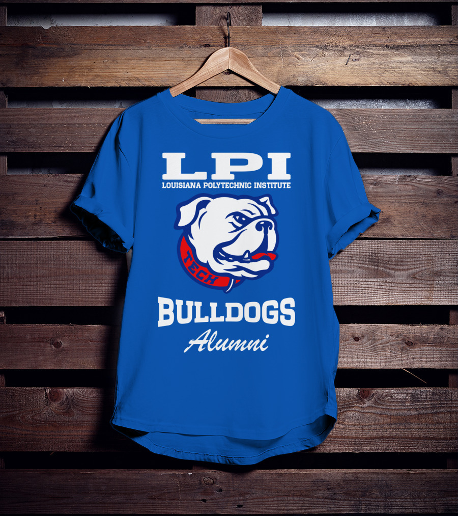 LPI Louisiana Polytechnic Institute Bulldogs Tech Alumni T-Shirt