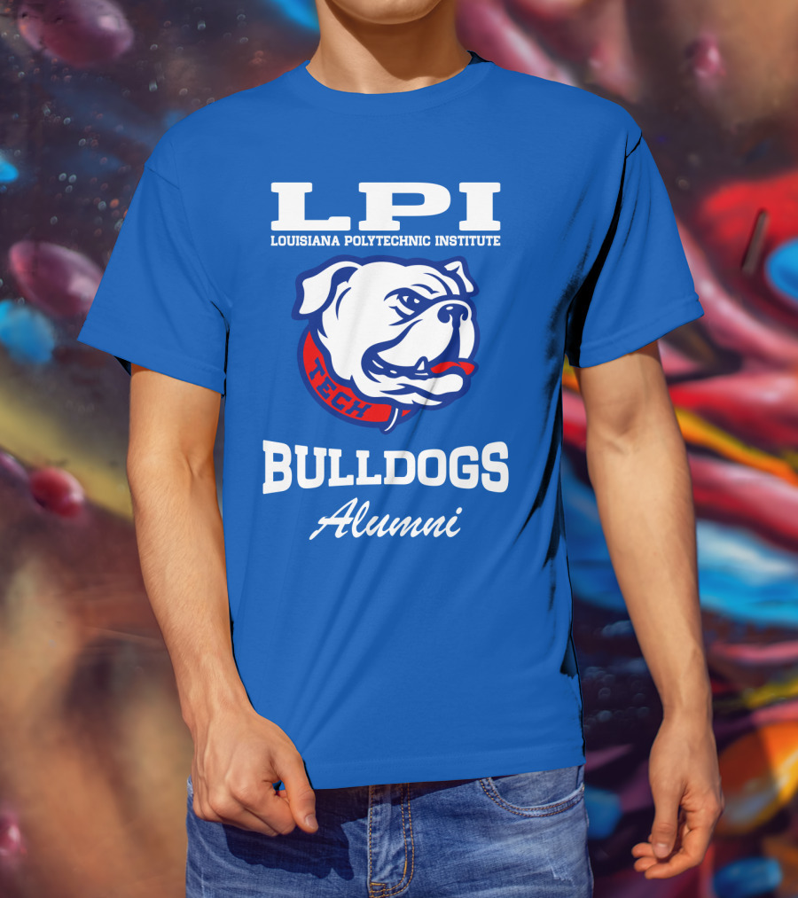 LPI Louisiana Polytechnic Institute Bulldogs Tech Alumni T-Shirt