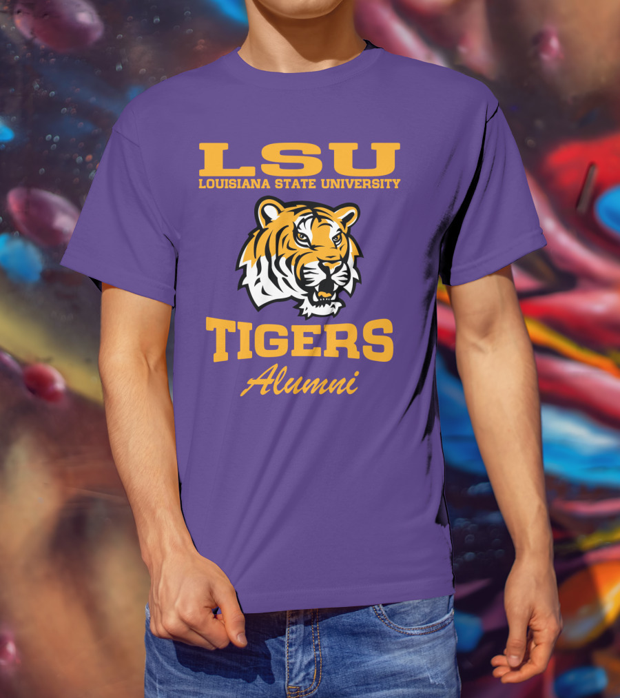 LSU Louisiana State University Tigers Alumni T-Shirt