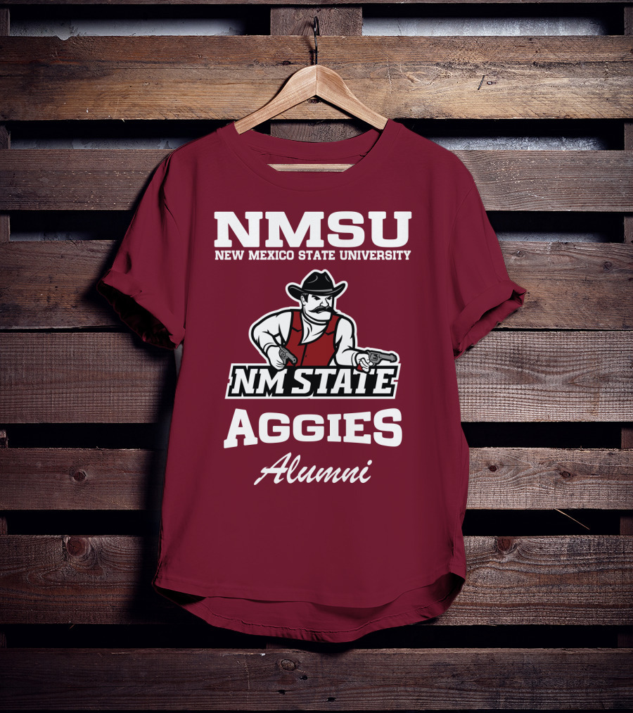 NMSU New Mexico State University NM State Aggies Alumni T-Shirt