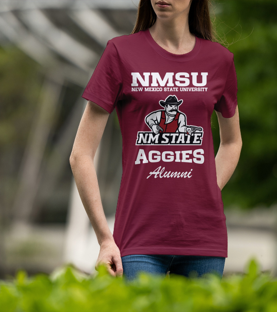 NMSU New Mexico State University NM State Aggies Alumni T-Shirt