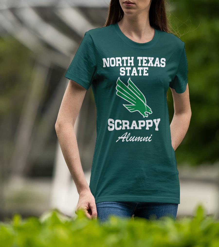 North Texas State Scrappy Alumni T-Shirt
