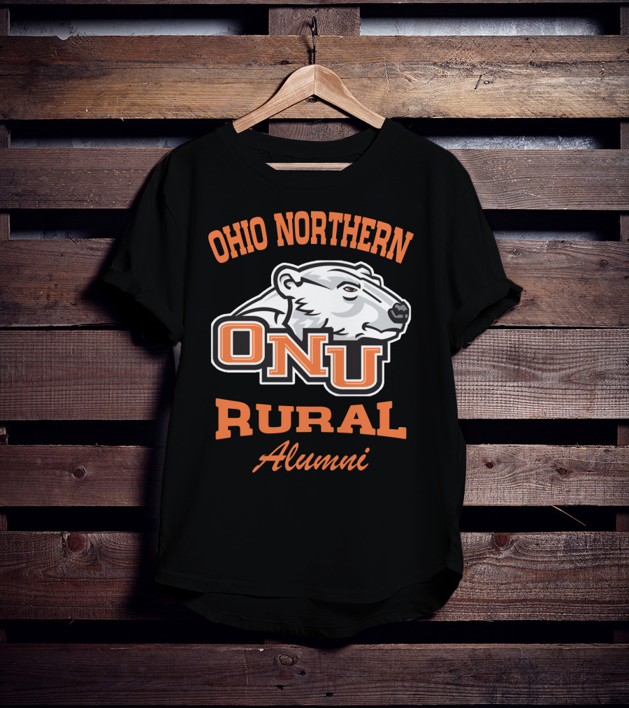 Ohio Northern ONU Rural Alumni Polar Bear T-Shirt