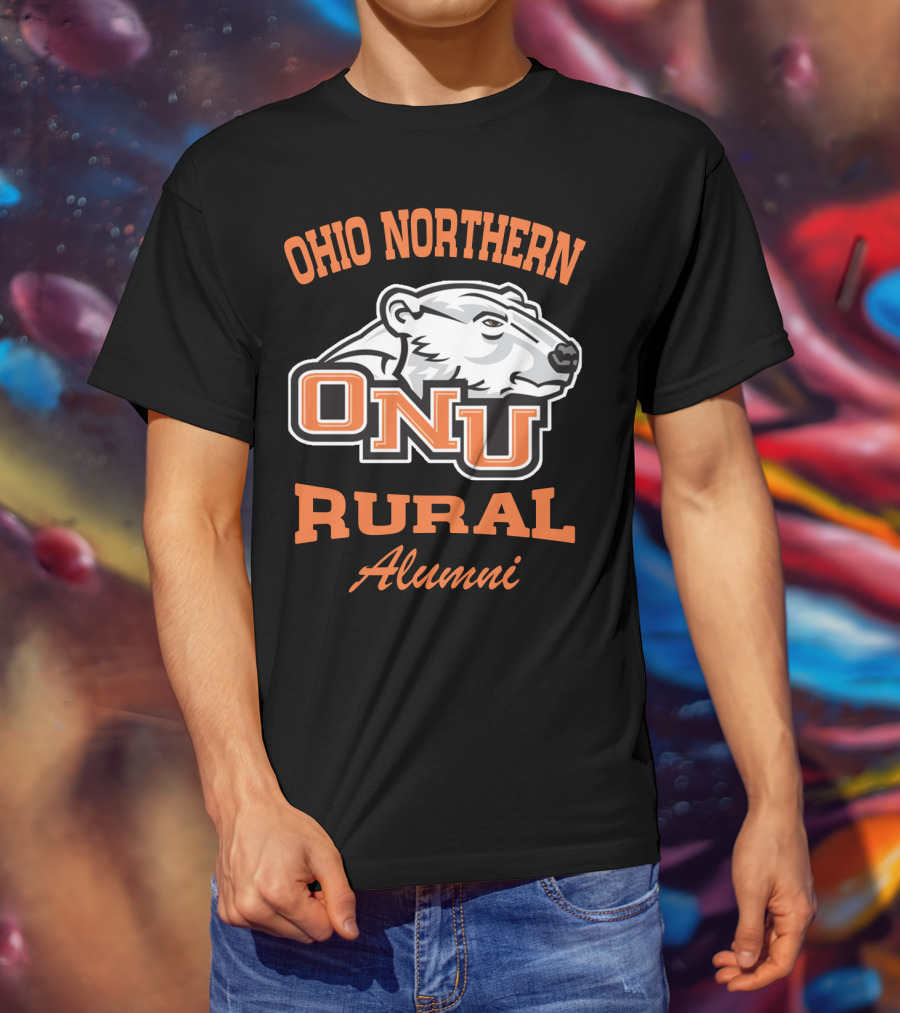 Ohio Northern ONU Rural Alumni Polar Bear T-Shirt