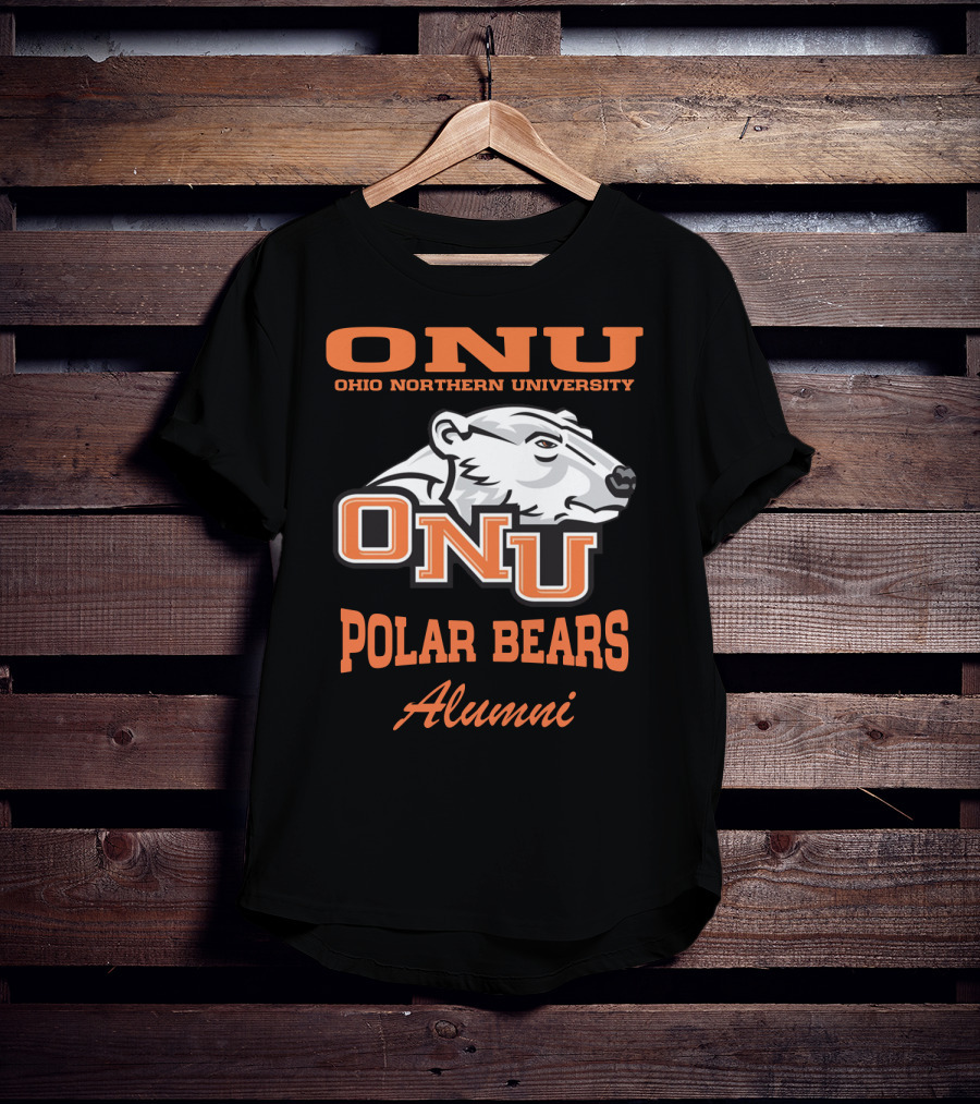 ONU Ohio Northern University Polar Bears Alumni T-Shirt