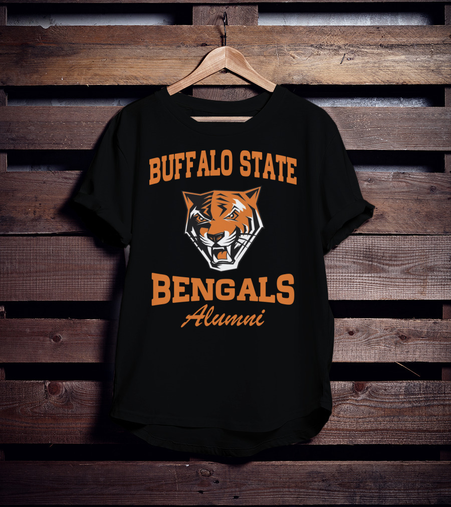 Buffalo State Bengals Alumni Tiger Mascot T-Shirt