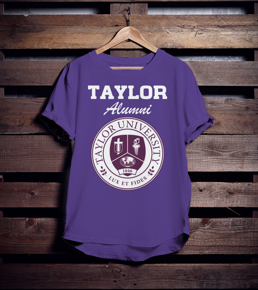 Taylor University Alumni Lux Et Fides 1846 T-Shirt