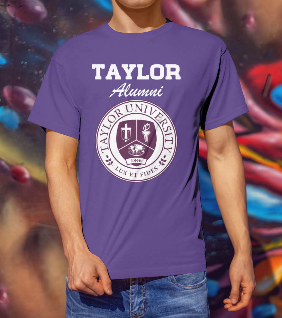 Taylor University Alumni Lux Et Fides 1846 T-Shirt