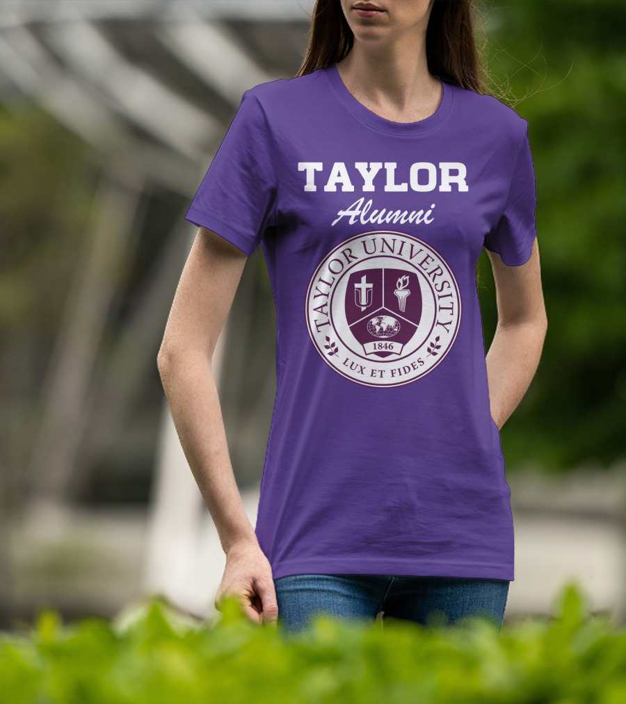 Taylor University Alumni Lux Et Fides 1846 T-Shirt