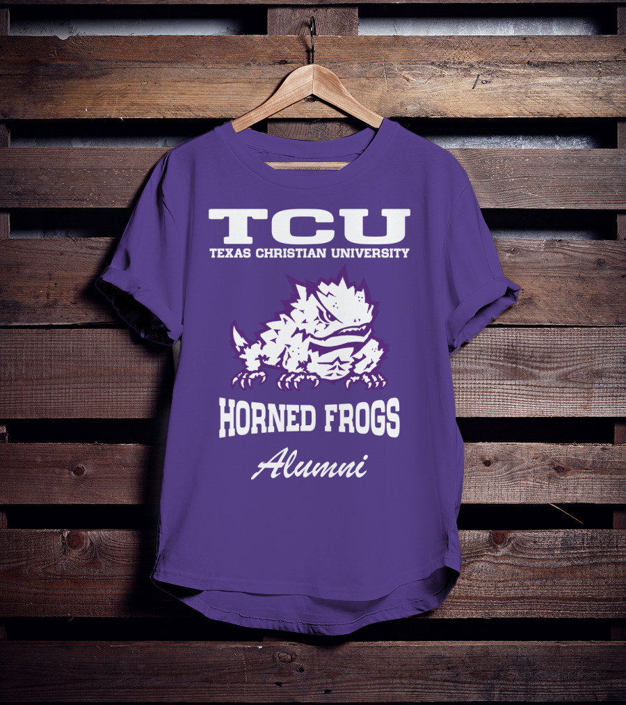 TCU Texas Christian University Horned Frogs Alumni T-Shirt