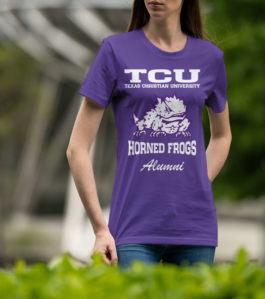 TCU Texas Christian University Horned Frogs Alumni T-Shirt