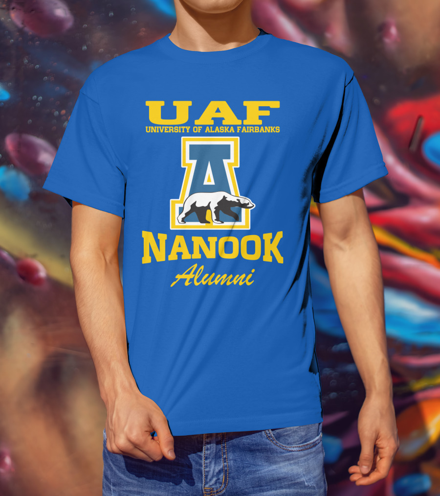 UAF University Of Alaska Fairbanks Nanook Alumni T-Shirt