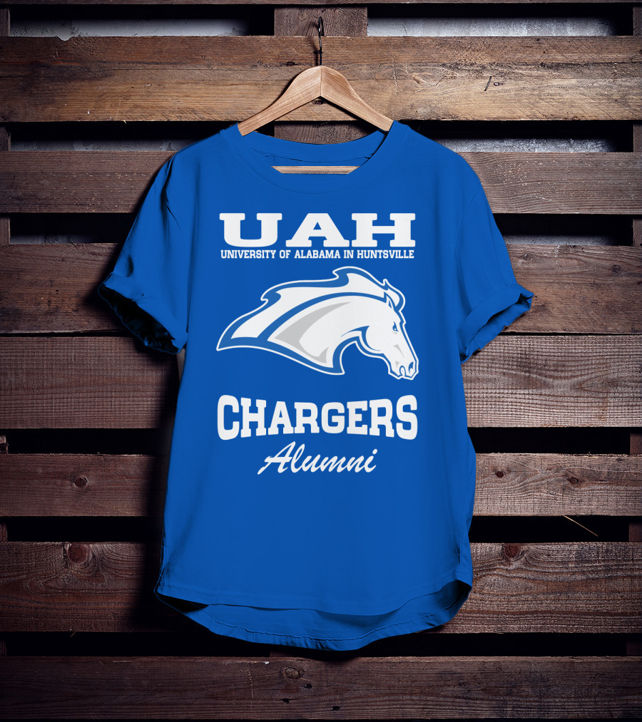 UAH University Of Alabama In Huntsville Chargers Alumni T-Shirt