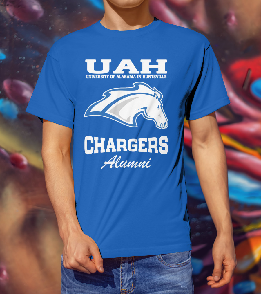 UAH University Of Alabama In Huntsville Chargers Alumni T-Shirt