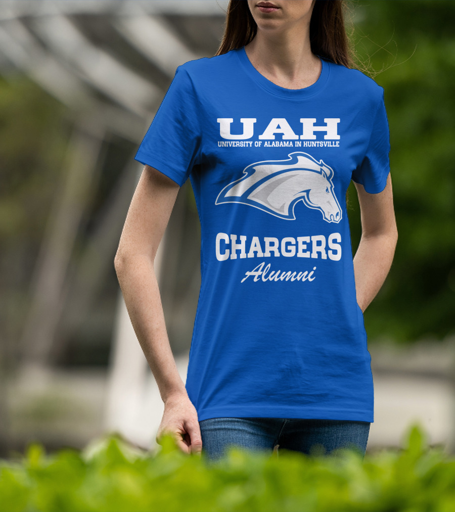 UAH University Of Alabama In Huntsville Chargers Alumni T-Shirt