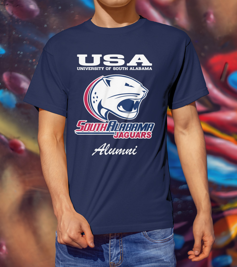 USA University Of South Alabama South Alabama Jaguars Alumni T-Shirt