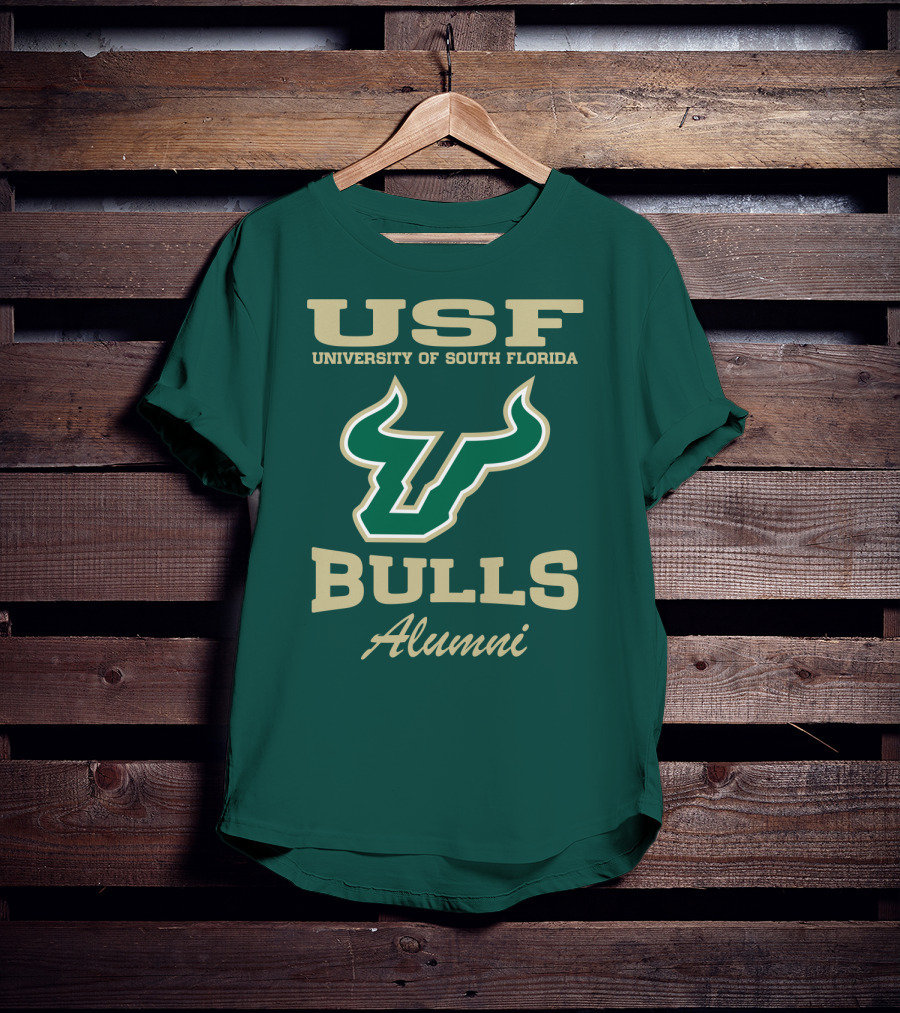USF University Of South Florida Bulls Alumni T-Shirt
