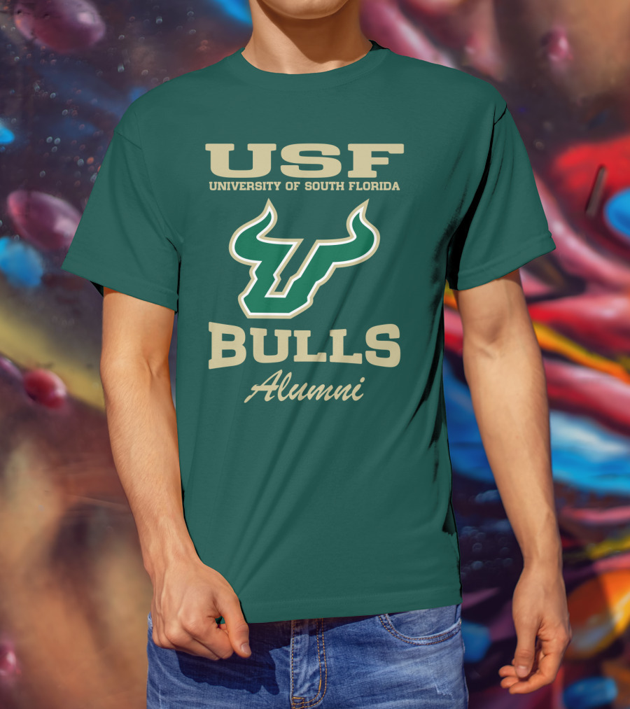 USF University Of South Florida Bulls Alumni T-Shirt