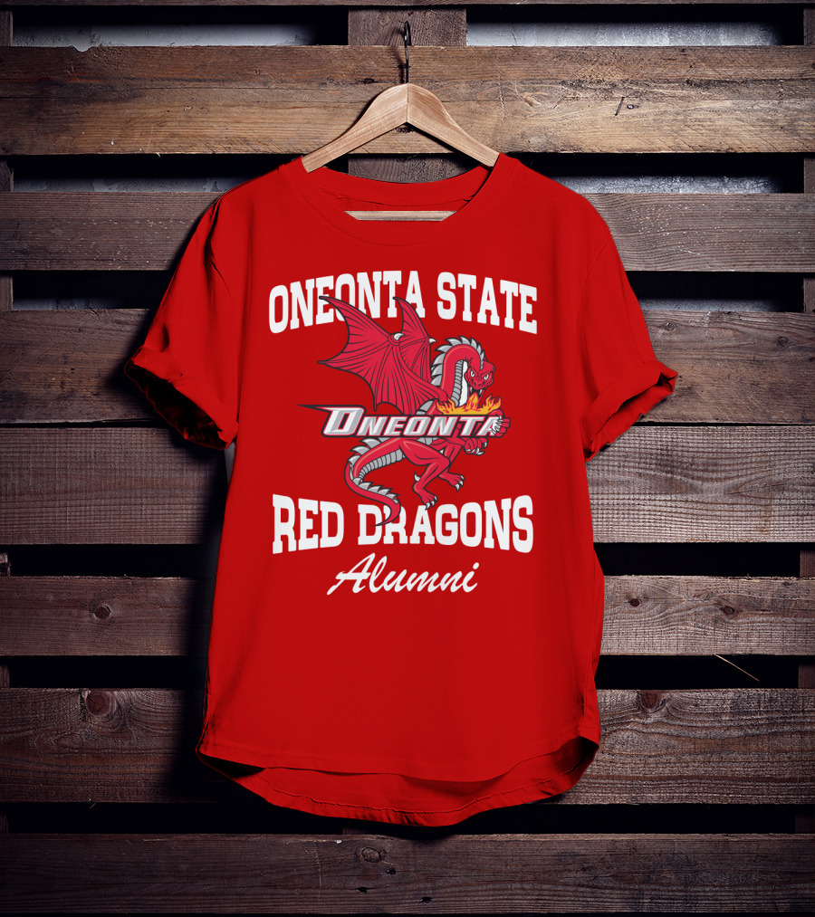 Oneonta State Red Dragons Alumni T-Shirt