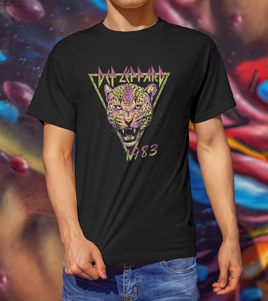 Def Leppard 1983 Def3 T-Shirt