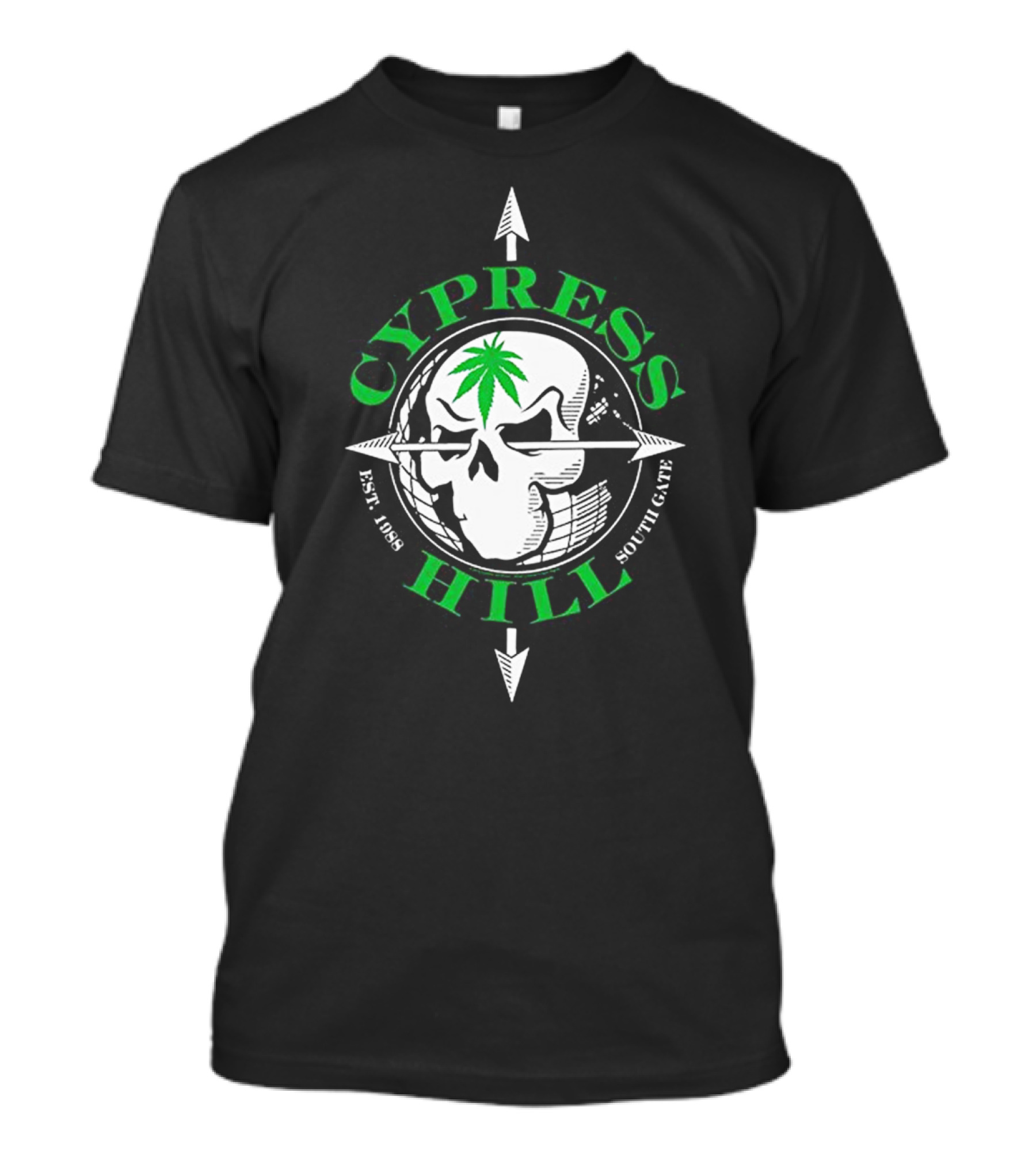 Cypress Hill Est. 1988 South Gate Skull T-Shirt