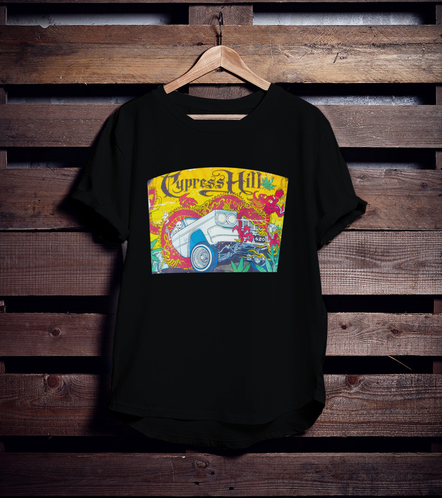 Cypress Hill Lowrider 420 Dragon Hill5 T-Shirt