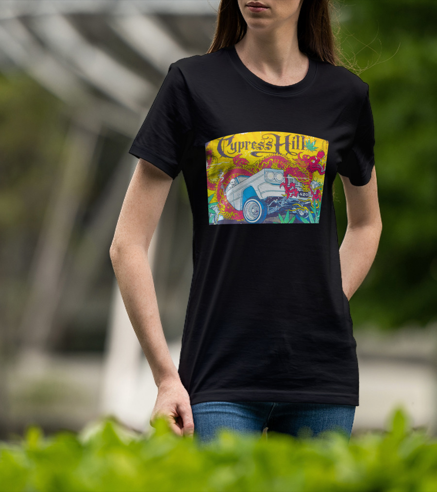 Cypress Hill Lowrider 420 Dragon Hill5 T-Shirt