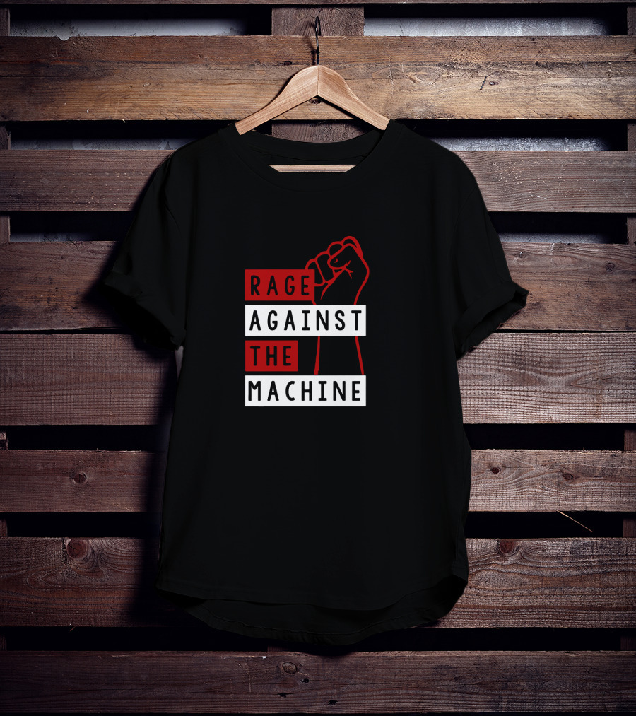 Rage Against The Machine Fist Symbol Power Protest T-Shirt