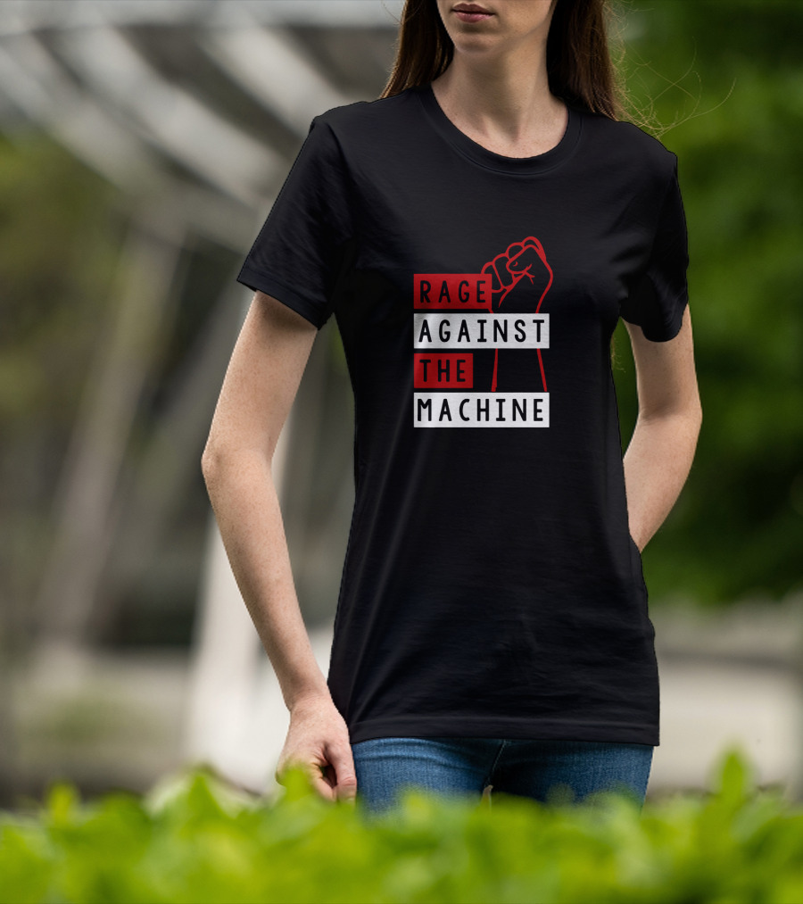 Rage Against The Machine Fist Symbol Power Protest T-Shirt