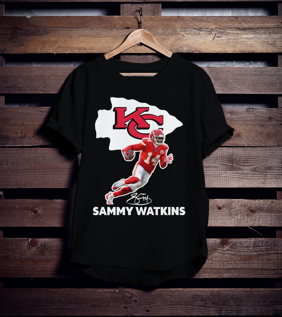 KC Sammy Watkins Kansas City Football Player 14 T-Shirt