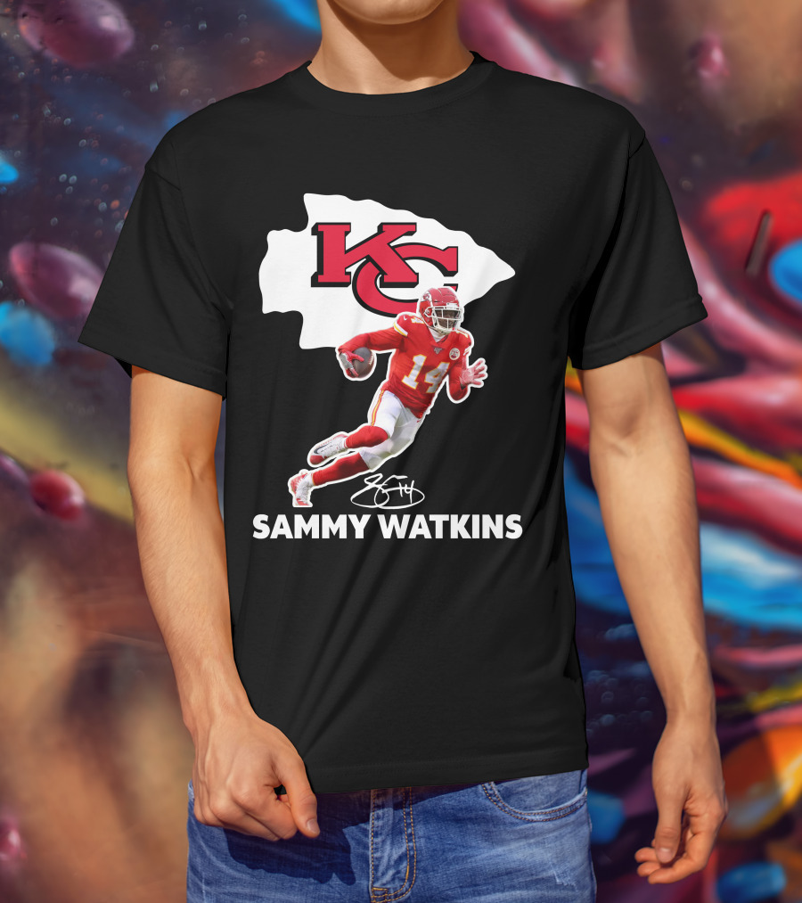 KC Sammy Watkins Kansas City Football Player 14 T-Shirt