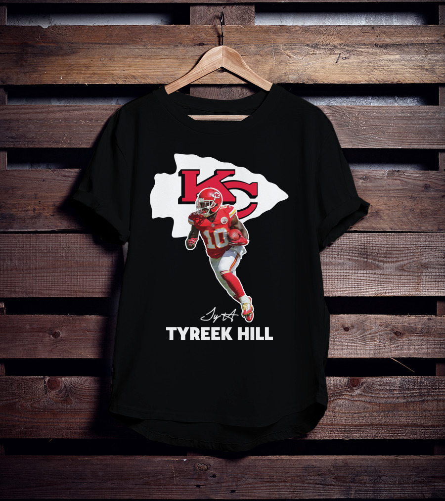 Tyreek Hill KC Football Legend T-Shirt