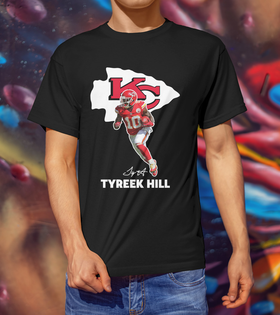 Tyreek Hill KC Football Legend T-Shirt