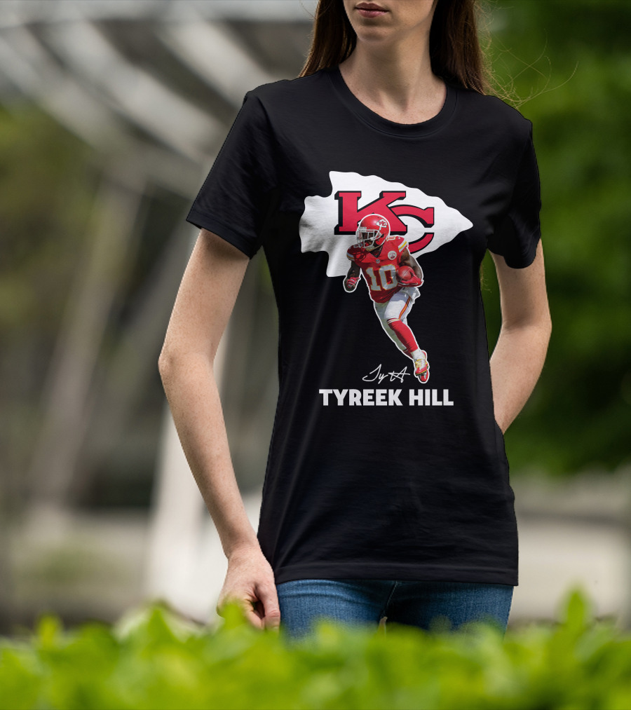 Tyreek Hill KC Football Legend T-Shirt